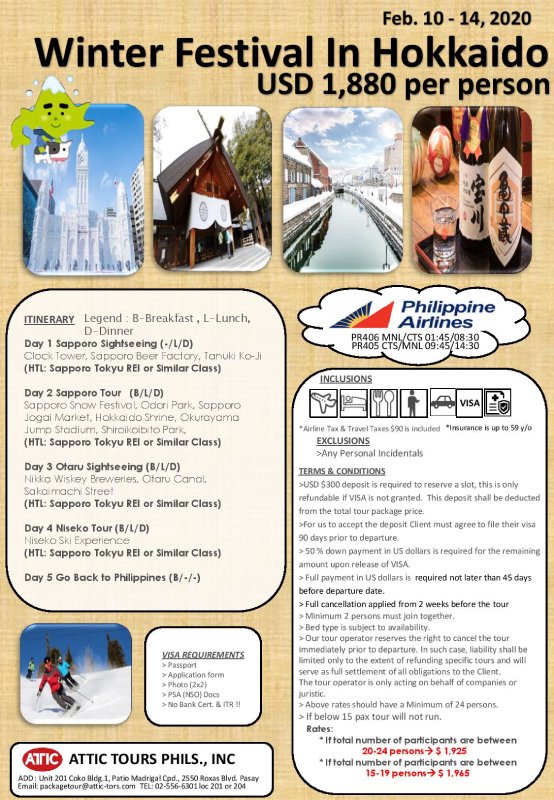 Attic Tours Philippines Inc